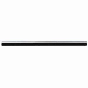 vidaXL Sj&auml;lvh&auml;ftande d&ouml;rrborstlist 2 st 100 cm Aluminiumlegering