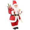 vidaXL Jultomtefigur R&ouml;d 30 cm Polyester