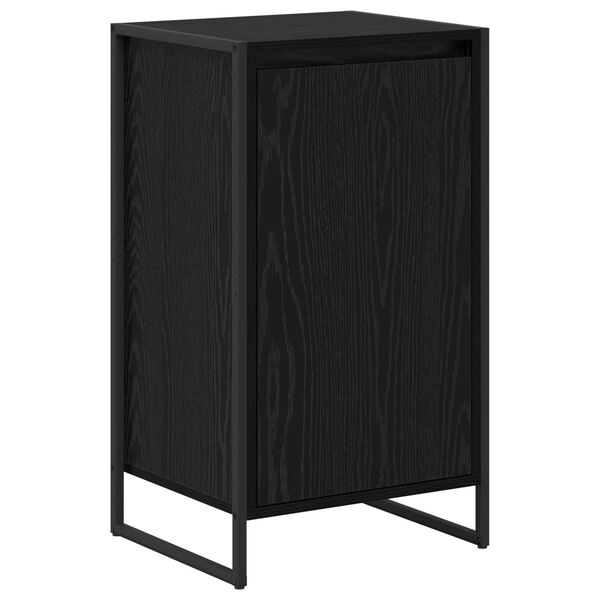 vidaXL Sideboard Svart Ek 43 x 36 x 75,5 cm Konstruerat tr&auml;