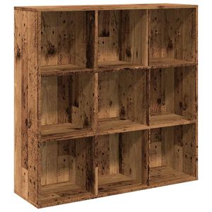 vidaXL Bokhylla &aring;ldrat tr&auml; 98x29x97,5 cm