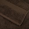 vidaXL Premium handdukar SOLUND 4st brun 50x100cm 600gsm