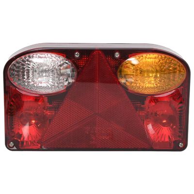vidaXL Släpvagnsbelysning 2 st röd 23x6x13 cm 12V klassisk glödlampa