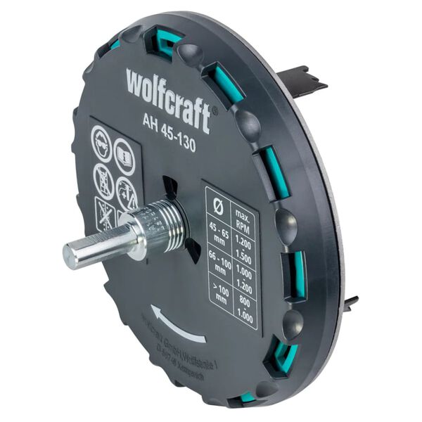 wolfcraft Justerbar h&aring;ls&aring;g AH 45-130 30 mm metall 5978000