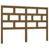 vidaXL S&auml;nggavel honungsbrun 156x4x100 cm massiv furu