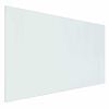 vidaXL Glas eldstad platta Transparent 100 x 60 cm Glas