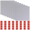 vidaXL Speglar 8 st Silver 20,5 x 20,5 x 0,4 cm H&ouml;gkvalitativt glas