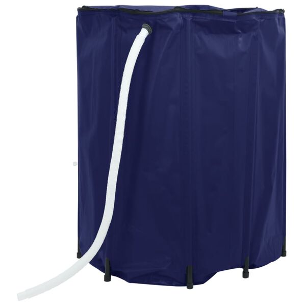 vidaXL Vattentank med kran vikbar 1350 L PVC