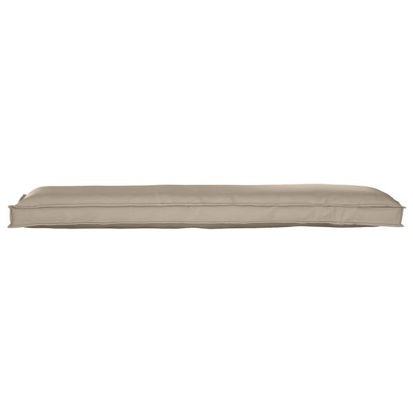 vidaXL Kudde Taupe 150 x 40 x 8 cm Oxford Tyg