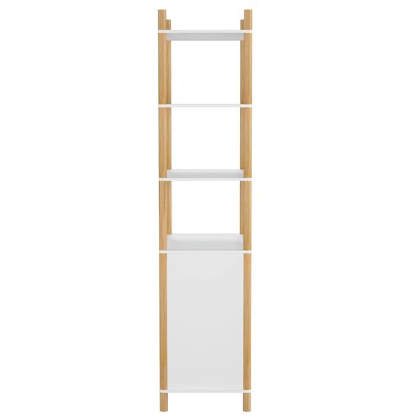 vidaXL Högskåp vit 60x40x173 cm konstruerat trä