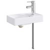 vidaXL Tv&auml;ttst&auml;ll f&ouml;r badrum Krom 40,5 x 22,5 x 11,5 cm Metall