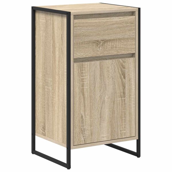 vidaXL Sideboard med l&aring;da Sonoma 81 x 36 x 150.5 cm Konstruerat tr&auml;