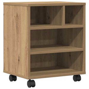 vidaXL Skrivarst&auml;ll Artisan-ek 41 x 32 x 48 cm Konstruerat tr&auml;