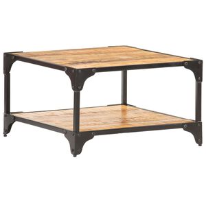 vidaXL Soffbord 60x60x35 cm massivt mangotr&auml;