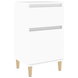vidaXL S&auml;ngbord vit 40x35x70 cm