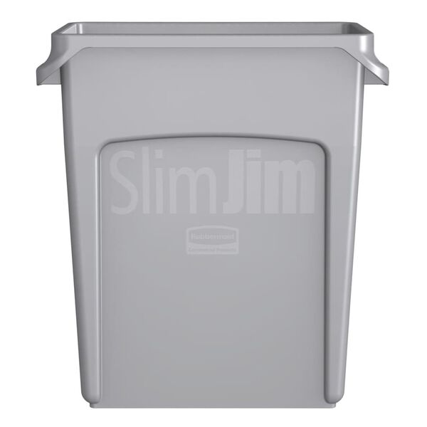 Rubbermaid Soptunna Slim Jim 60 L grå