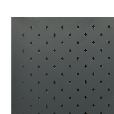 vidaXL Rumsavdelare 3 paneler antracit 120x180 cm stål