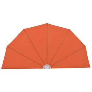 vidaXL Sidomarkis f&ouml;r terrass terrakotta 160 cm