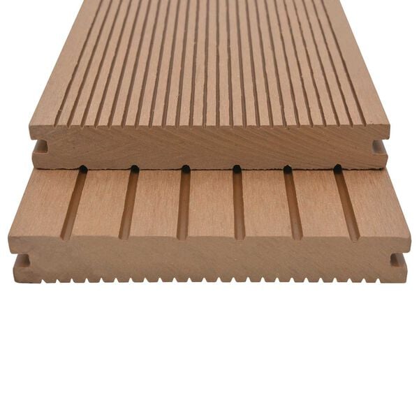 vidaXL D&auml;ckbr&auml;da 4 pcs Teak WPC