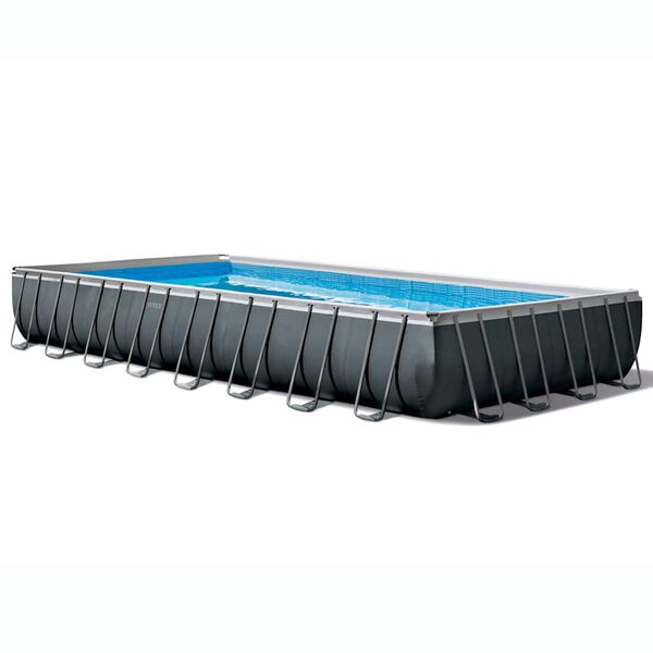 Intex Poolset Ultra XTR Frame rektangulär 975x488x132 cm