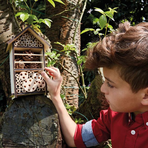 Scout Insektshotell 9,5x16x28 cm tr&auml;