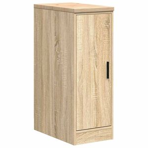 vidaXL Garagesk&aring;p Sonoma ek 30x51x85 cm massiv tr&auml; furu