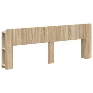 vidaXL S&auml;nggavelssk&aring;p med lagring Sonoma-ek Konstruerat tr&auml;