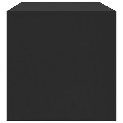 vidaXL Tv-bänk svart 120x40x40 cm konstruerat trä