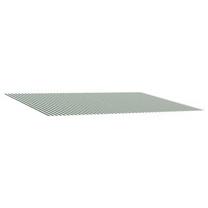 vidaXL Markisv&auml;v Gr&ouml;n och Vit 400 &times; 350 cm Polyester