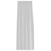 vidaXL Voile Gardin med gardiner 2 pcs Ljusgr&aring; 225 x 140 cm Polyester