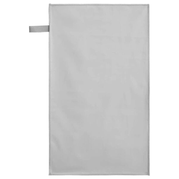 vidaXL Sporthanddukar 2 pcs Gr&aring; 50 x 30 cm Polyester och polyamid