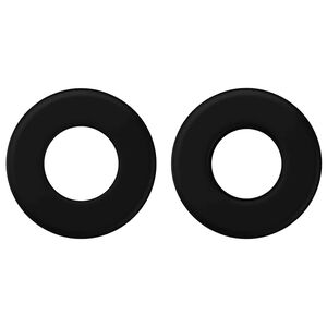 vidaXL Fotbollsbord Stoppare 10 pcs Vit 3 x 3 x 2 cm HIPS