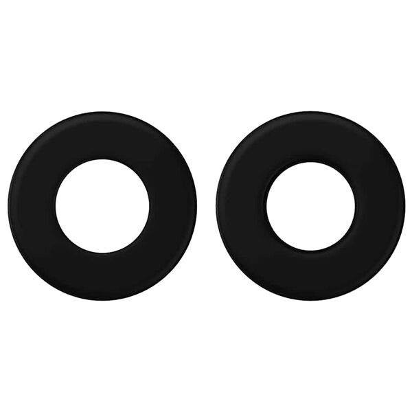 vidaXL Fotbollsbord Stoppare 10 pcs Vit 3 x 3 x 2 cm HIPS