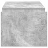 vidaXL Kaffeebord Betonggr&aring; 90 x 45 x 35 cm Konstruerat tr&auml;