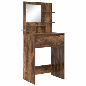 vidaXL S&auml;ngrum Smyckesbord R&ouml;kt ek 80 x 39,6 x 135 cm Konstruerat tr&auml;