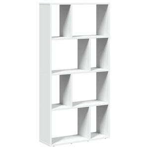 vidaXL Bokhylla vit 60x20x120,5 cm konstruerat tr&auml;