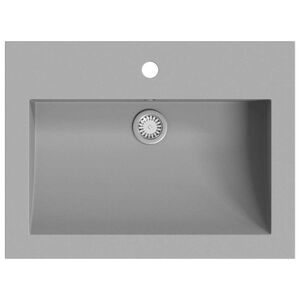 vidaXL Handfat granit 600x450x120 mm gr&aring;