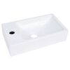 vidaXL Handfat 400x220x90 cm SMC vit