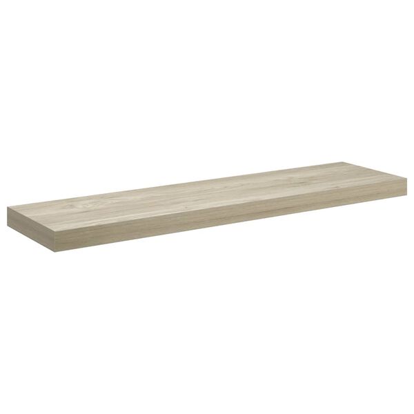 vidaXL Sv&auml;vande v&auml;gghylla ek 90x23,5x3,8 cm MDF