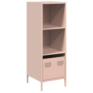 vidaXL H&ouml;gsk&aring;p rosa 35x39x103,5 cm st&aring;l