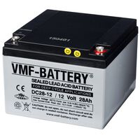 VMF AGM Djupcykel-batteri 12 V 28 Ah DC28-12