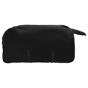 vidaXL H&auml;stdyna Helt svart 75 cm Polyester