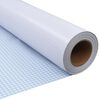 vidaXL F&ouml;nsterfilm frostad gr&aring; 0,9x20 m PVC