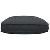 vidaXL Palldyna för sits Svart 120 x 80 x 12 cm Oxford tyg