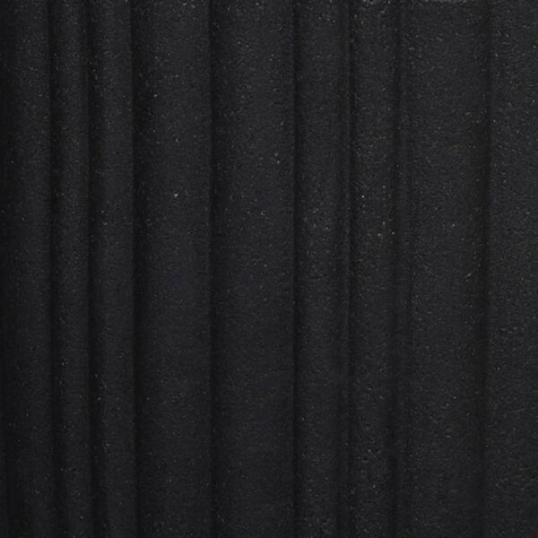 Capi Vas Urban Tube avsmalnande 40x40 cm svart KBLT801