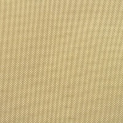 vidaXL Solsegel oxfordtyg kvadratiskt 3,6x3,6 m beige