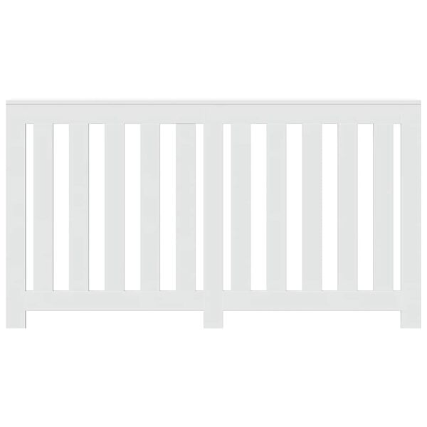 vidaXL Elementskydd vit 149x20x82 cm konstruerat tr&auml;