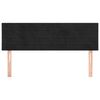vidaXL Huvudgavlar 2 st svart 72x5x78/88 cm sammet