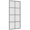 vidaXL Skjutd&ouml;rr med beslagset ESG glas och aluminium 90x205 cm