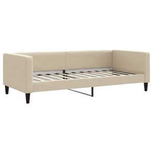 vidaXL Dagb&auml;dd gr&auml;ddvit 90x200 cm tyg