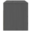 vidaXL Väggmonterade sängbord 2 st grå 50x36x40 cm